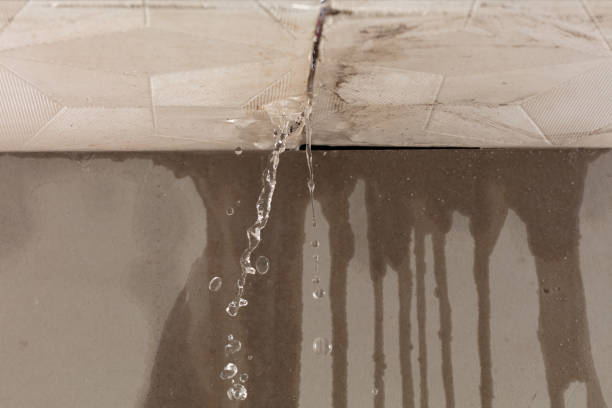 Professional Water Damage Restoration technician working in Jasper, TN
